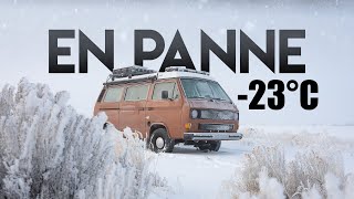 EP15  VANLIFE EN HIVER  en panne par 23°C [upl. by Hurleigh895]