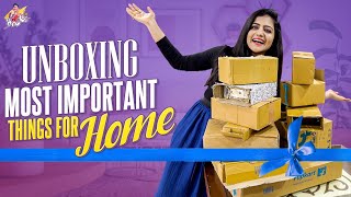 Unboxing video  most important things for home  home decorations items Shopsy by Flipkart [upl. by Burnie]