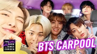 BTS Carpool Karaoke Part 1 Türkçe Altyazılı [upl. by Eitra281]