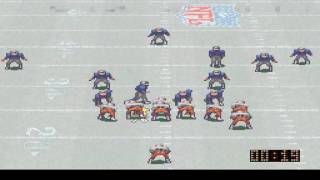 NFL Quarterback Club SNES New England Patriots vs Tampa Bay Buccaneers [upl. by Earlie]