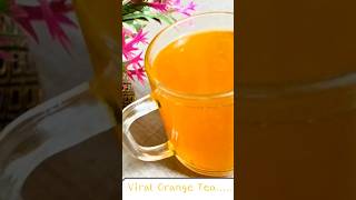 Viral Orange Tea 🍊 ☕ Just in 10 mins  shorts cooking ytshorts orangetea viral [upl. by Soule]