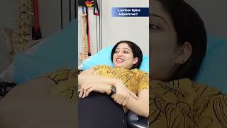 Treatment for Lower back pain instantly physiotherapist physiotherapy doctor chiropractor [upl. by Sonny538]