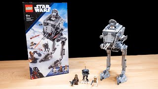 LEGO Star Wars Hoth ATST REVIEW  Set 75322 [upl. by Eerrehc]