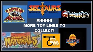 Weekend toy haul more toy lines to collect Sectaurs  Thundercats  Captain Planet Super Naturals [upl. by Roeser]