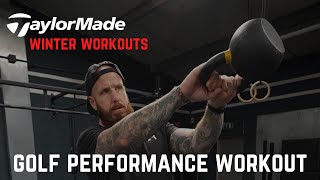 Full Tour Performance Golf Fitness Workout  TaylorMade Golf [upl. by Eelahs]