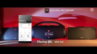 2 x 🔊Teufel Boomster 2021🎵 vs JBL Boombox 2 AC🔌 Power Test Audio🎧 [upl. by Darej]