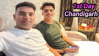 Fast Day In Chandigarh ✌️ Bhagwat Katha In Chandigarh  NeerajKeVlog chandigarh vrindavan [upl. by Keligot]