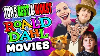 Jambareeqis Top 5 Best amp Worst ROALD DAHL Movies [upl. by Dimo312]