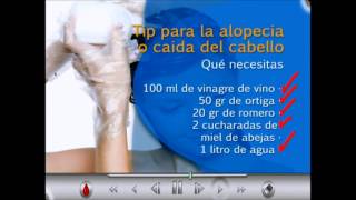 Tip para la alopecia o caida del cabello [upl. by Angil857]