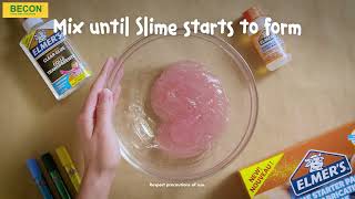 Unboxing Elmers Slime Starter Kit 😍🥰 [upl. by Ykcub]