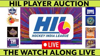 HIL Player Auction  The Watch Along Live [upl. by Erait]