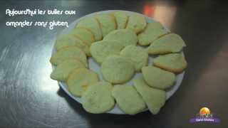 Recette de Tuiles aux amandes sans gluten [upl. by Enawtna]