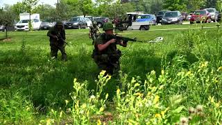 Cantigny Park  Vietnam War Battle Reenactment [upl. by Tiloine177]