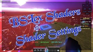 How to Download BSLex Shaders  Shader Settings [upl. by Meit766]