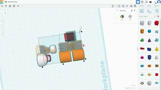 TinkerCad align to a part [upl. by Iderf]