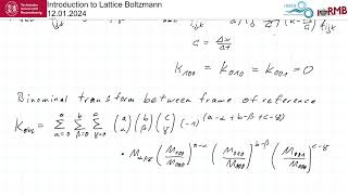 Introduction to Lattice Boltzmann 10 Cumulant method [upl. by Nnasor]