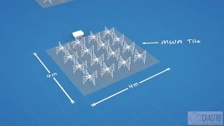 How large is the Murchison Widefield Array MWA radio telescope [upl. by Llevron]