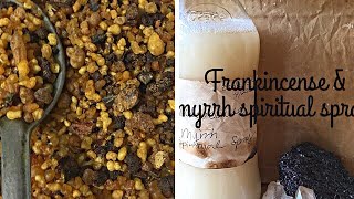 Frankincense and Myrrh spiritual water [upl. by Candra]