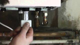 how to fill a worcester bosch 25si boiler with internal filling link [upl. by Enived]