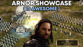 LoTr in 1st Age ARNOR Showcase Dagor Dagorath Mod  BFME II RotWK [upl. by Tnelc190]