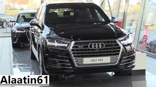 Audi SQ7 TDI 2017 Exhaust Sound In Depth Review Interior Exterior [upl. by Annim]