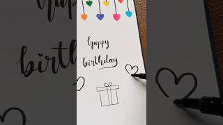 Birthday Card idea shorts [upl. by Arahas357]