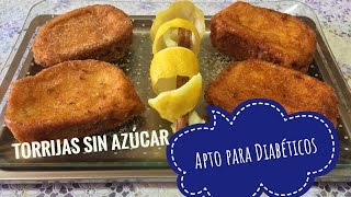 Torrijas de Leche Tradicionales I Sin Azúcar I Apto para Diabéticos [upl. by Lydnek]