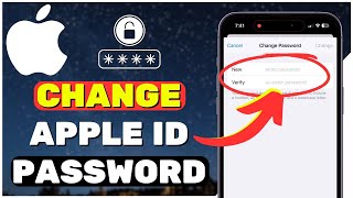 How to Change Apple ID Password iOS 17 [upl. by Nahgem906]