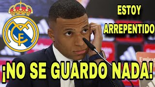 ¡ES MUY GRAVE ¡MIRA LO QUE DIJO MBAPPE DEL REAL MADRID ¡NADIE SE LO ESPERABA  REAL MADRID HOY [upl. by Aysa135]