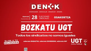 Osakidetza Elige UGT [upl. by Yevette]