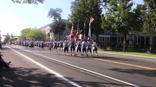 Towpath fife and drum in the palmyra canal town days parade 2023 [upl. by Koetke]