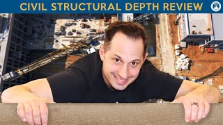 Civil Structural Depth Review  Pass the PE Exam [upl. by Snodgrass]