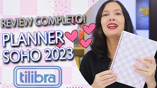 REVIEW PLANNER SOHO TILIBRA 2023 Muito completo bonito e prático [upl. by Turk405]