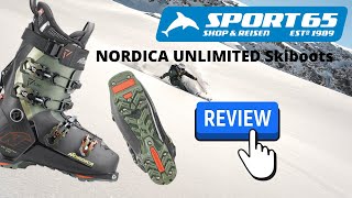 NORDICA UNLIMITED BOOT  Skischuh Review by Sport65 [upl. by Raddi947]