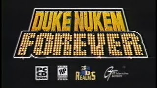 Duke Nukem Forever 1998 Version E3 Trailer  Original Quality Version [upl. by Lenahs]