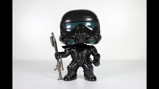 Star Wars DEATH TROOPER SPECIALIST Funko Pop review [upl. by Nowaj]