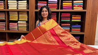 Pure Kanchipuram Silk Sarees [upl. by Thorma990]