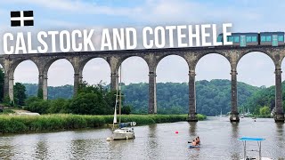 Calstock and Cotehele  a viaduct a village and a vintage home amp gardens  Day out from Plymouth [upl. by Forelli167]