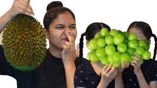 Durian Shine Muscat 두리안 샤인머스켓 Mukbang TwinRoozi 쌍둥이루지 먹방 조안나 언니 [upl. by Niccolo751]