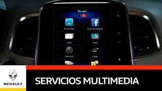 Uso de aplicaciones móviles en el sistema multimedia RLINK 2 de Renault [upl. by Ainomar]