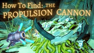 How To Find PROPULSION CANNON Fragments  Subnautica Below Zero [upl. by Adnuhsor]