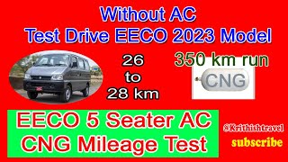 EECO CNG mileage test  tamil  vellore to Mahabalipuram  road trip  full details this videos [upl. by Yxor692]