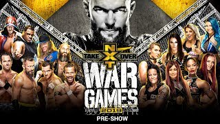 NXT TakeOver WarGames 2019 PreShow Nov 23 2019 [upl. by Nnairak]