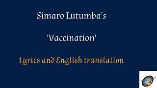 Vaccination by Lutumba Simaro [upl. by Susejedairam427]