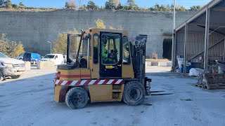 Köp Motviktstruck Kalmar 4500 på Klaravik [upl. by Puiia377]