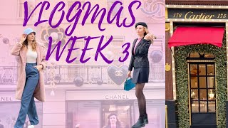 Vlogmas Week 3  West End Selfridges Countryside visit [upl. by Azila273]