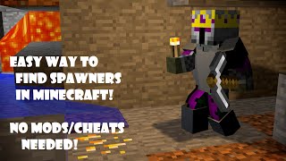 How to find spawnersdungeons in Minecraft without cheats HD EternalCracked server [upl. by Crin]