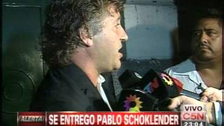 C5N  JUSTICIA SE ENTREGO PABLO SCHOKLENDER [upl. by Julee]