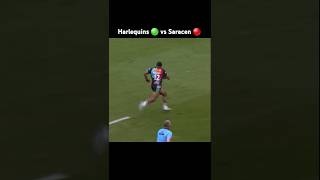 Harlequins vs Saracens  🏉  rugby highlights reels shortsfeed shorts [upl. by Annovad]