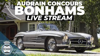 BonhamsCars Audrain Concours auction live stream [upl. by Painter]